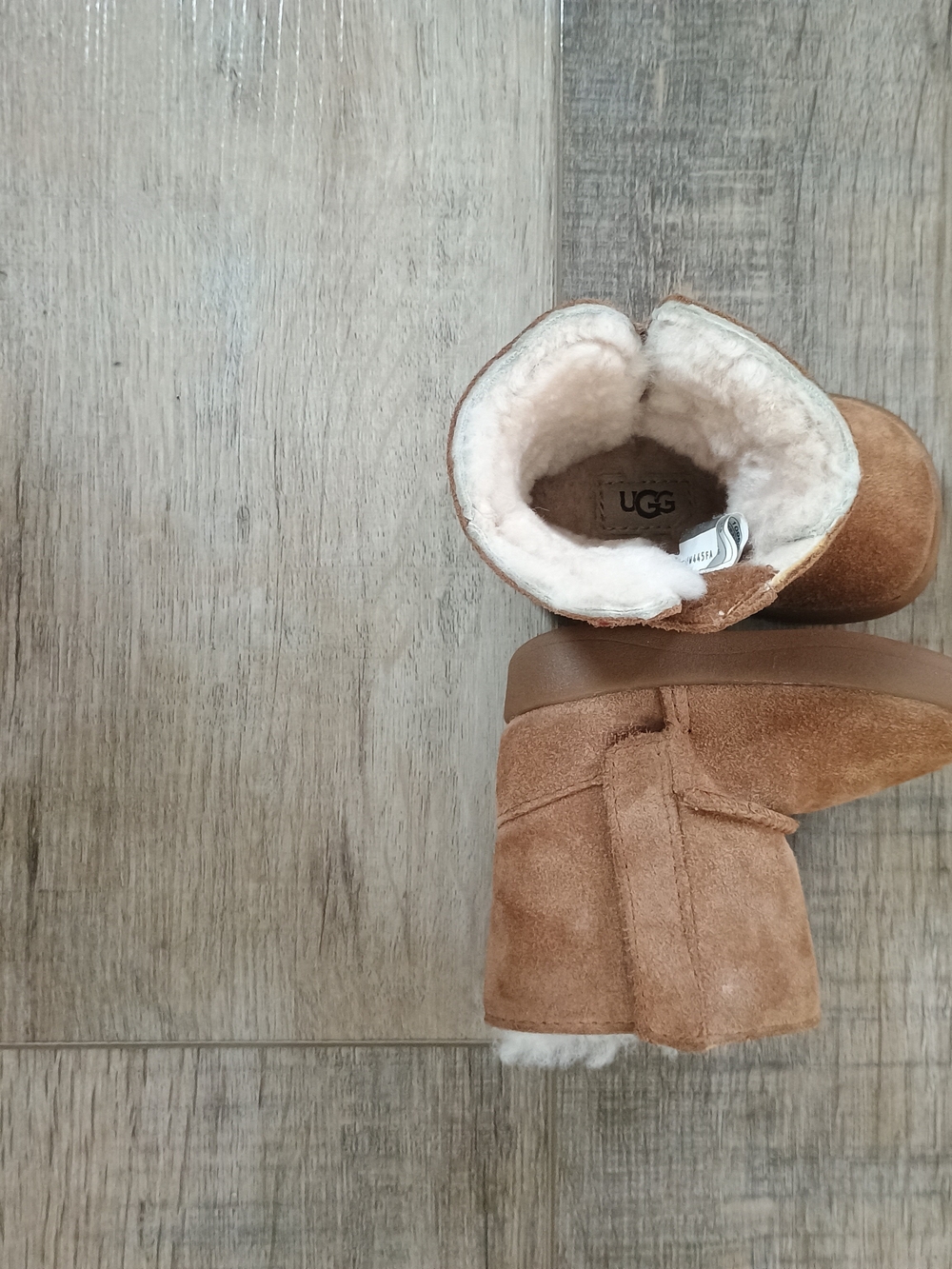 UGG Kids Chestnut Tan Sheepskin Boot